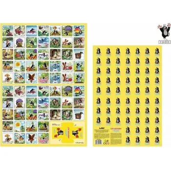 Pexeso Pexeso Krtek W031449 vystřihovací Letní radovánky A