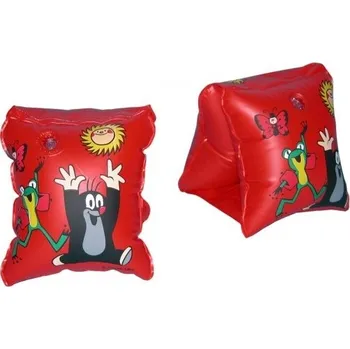 Nafukovací rukávky Rukávky KRTEK nafukovací (červené) 3-6 let, červená