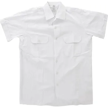 Pánská košile Bundeswehr Košile služební BW krátký rukáv BÍLÁ použitá