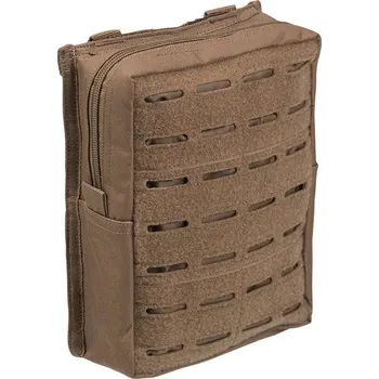 MIL-TEC® Pouzdro velké vertikální LASER CUT MOLLE DARK COYOTE