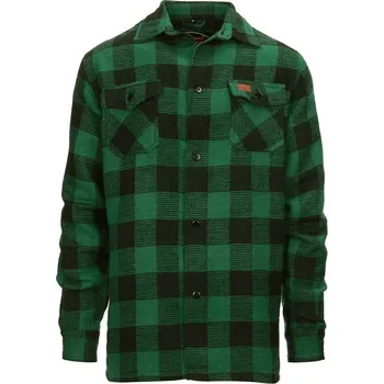 Pánská košile Košile DŘEVORUBECKÁ flanelová ČERNOZELENÁ Košile DŘEVORUBECKÁ flanelová ČERNOZELENÁ vel. XXL