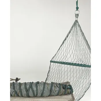 Houpací síť MIL-TEC® Síť houpací MATTE s plastovou vzpěrou ZELENÁ