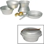 MIL-TEC® Nádobí ALU na vaření 3 dílná sada s vařičem na líh