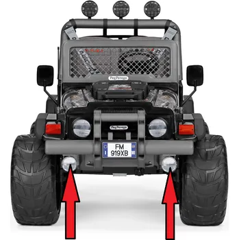 Mlhový světlomet GAUCHO - mlhovka čirá (náhradní díl Peg Pérego)