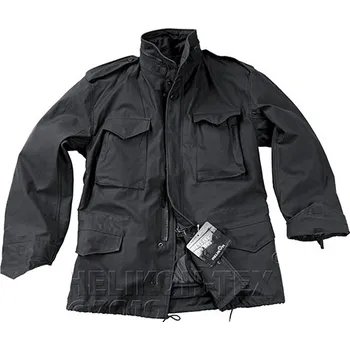 Pánská parka Bunda US typ M65 s vložkou ČERNÁ Bunda US typ M65 s vložkou ČERNÁ vel. M