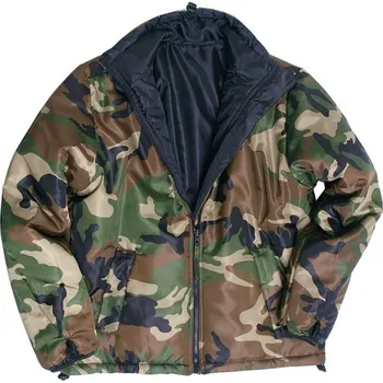 Bunda BRITSKÁ oboustranná WOODL / ČERNÁ Bunda BRITSKÁ oboustranná WOODL / ČERNÁ vel. S