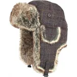 Beranice WOOL TRAPPER kostkovaná HNĚDÁ Beranice WOOL TRAPPER kostkovaná HNĚDÁ vel. 60