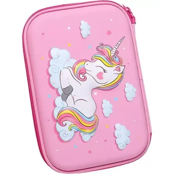 Školní batoh Školní penál Jednorožec 3D růžový PEBH1288 - SLEVA 3% s kodem radost25