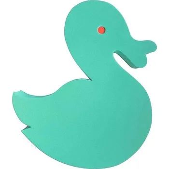 Plovací deska Plavecká deska KAČENKA 320X260X38, zelená pruh.