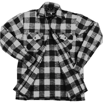 Pánská košile Košile DŘEVORUBECKÁ flanelová ŠEDOČERNÁ Košile DŘEVORUBECKÁ flanelová ŠEDOČERNÁ vel. 3XL