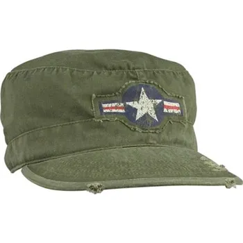 Čepice Čepice VINTAGE FATIGUE AIR CORP ZELENÁ Čepice VINTAGE FATIGUE AIR CORP ZELENÁ vel. XL