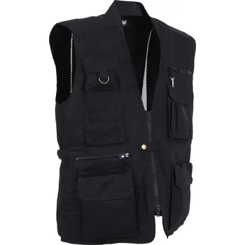 Pánská vesta Vesta Concealed 27 kapes ČERNÁ Vesta Concealed 27 kapes ČERNÁ vel. 4XL