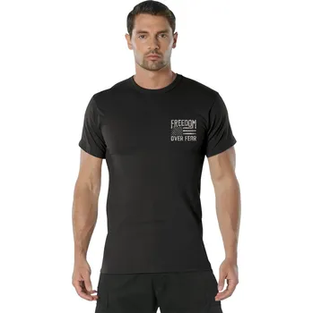 Triko FREEDOM OVER FEAR ČERNÉ Triko FREEDOM OVER FEAR ČERNÉ vel. S