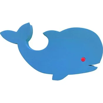 Plovací deska Plavecká deska VELRYBA 390x200x38, modrá pruh.