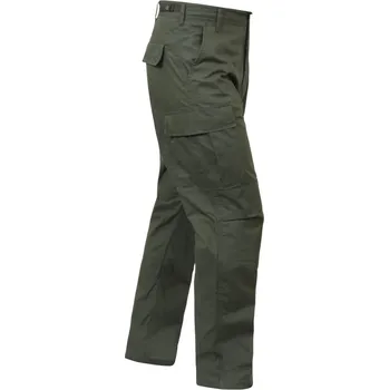 Pánské kalhoty Kalhoty BDU bavlna rip-stop ZELENÉ Kalhoty BDU bavlna rip-stop ZELENÉ vel. 3XL