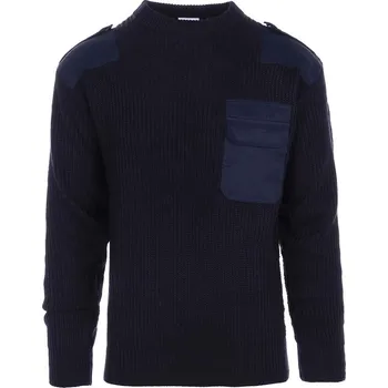 Pánský svetr Svetr NATO ACRYL MODRÝ Svetr NATO ACRYL MODRÝ vel. XXL