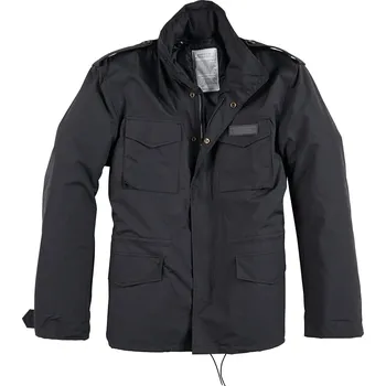 Pánská móda SURPLUS Bunda US M65 HYDRO s vložkou ČERNÁ