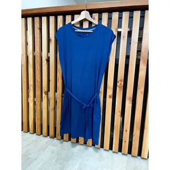 Dámské šaty Sensor Merino Air dámské šaty s krátkým rukávem, tmavě modrá 3XL