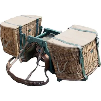 Sedlo na kolo Sedlo nosné včetně bočních košů použité