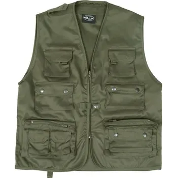 Pánská móda Vesta JAGD na lov nebo rybaření ZELENÁ Vesta JAGD na lov nebo rybaření ZELENÁ vel. 4XL