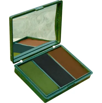 BCB Barvy maskovací Britské 3 barvy se zrcátkem WOODLAND