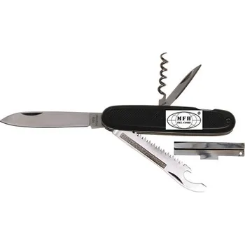 Bojový nůž MFH Nůž kapesní zavírací BW styl multifunkční ZELENÝ