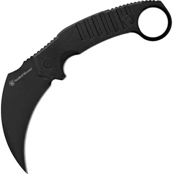 Bojový nůž Smith Wesson® Nůž EXTREME OPS karambit hladké ostří ČERNÝ