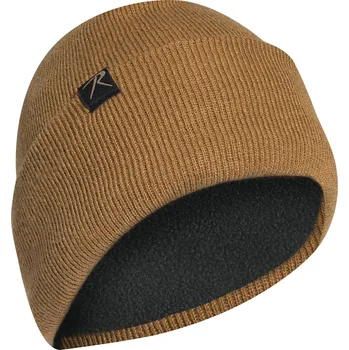 Čepice ROTHCO Čepice DELUXE WATCH podšívka fleece COYOTE BROWN