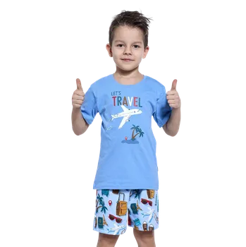 Chlapecké pyžamo Chlapecké krátké pyžamo Cornette 789/121 Travel 3 146/152