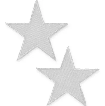 PRYM Nášivka hvězdičky, nažehlovací, bílá