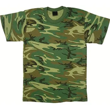 Chlapecké tričko ROTHCO Triko dětské HEAVYWEIGHT WOODLAND