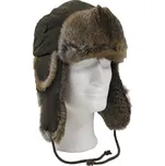 Beranice zimní králičí kožešina ZELENÁ Beranice zimní králičí kožešina ZELENÁ vel. L