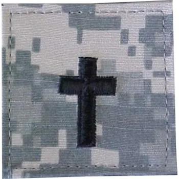 Nášivka MILITARY RANGE Nášivka VOJENSKÝ KNĚZ velcro ACU DIGITAL