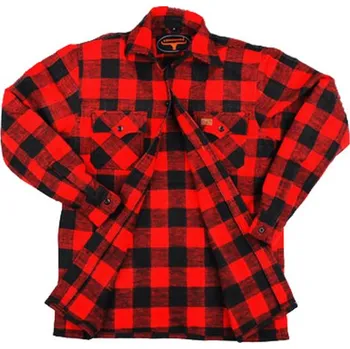 Pánská košile Košile DŘEVORUBECKÁ flanelová ČERVENOČERNÁ Košile DŘEVORUBECKÁ flanelová ČERVENOČERNÁ vel. S