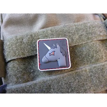 Nášivka JACKETS TO GO Nášivka NAŠTVANÝ JEDNOROŽEC plastová VELCRO