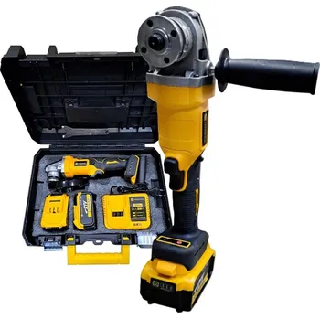 Eurosonic T-66A 2x 2,5 Ah + nabíječka + kufr úhlová bruska Eurosonic T-66A 2x 2,5 Ah + nabíječka + kufr