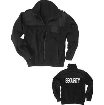 Pánská softshellová bunda Bunda SECURITY fleece ČERNÁ Bunda SECURITY fleece ČERNÁ vel. XXL