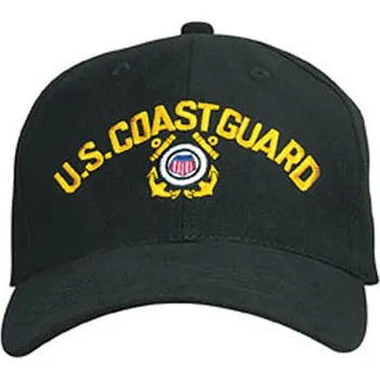 Kšiltovka ROTHCO Čepice U.S. COAST GUARD baseball ČERNÁ