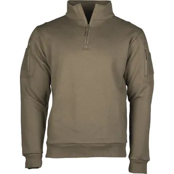 Pánská mikina Mikina TACTICAL roláková 3/4 zip RANGER GREEN Mikina TACTICAL roláková 3/4 zip RANGER GREEN vel. 3XL
