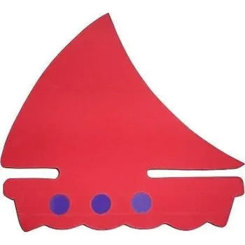 Plovací deska Plavecká deska PLACHETNICE - novinka 400x390x38, červená