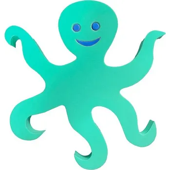 Plovací deska Plavecká deska CHOBOTNIČKA 400x400x38mm, zelená