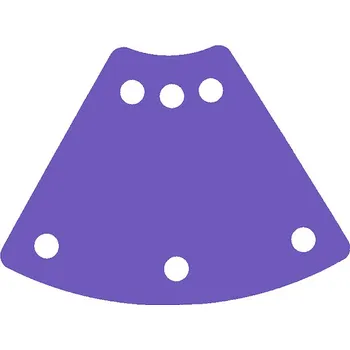 Plavecký ponton VÝSEČ 1040x700x38, fialová pruh.