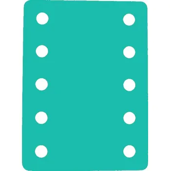 Plavecký ponton (10 otvorů) 950x700x38mm, zelená