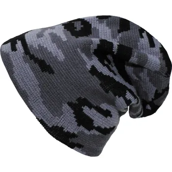 Módní doplněk MFH Čepice pletená BEANIE tmavě maskovaná