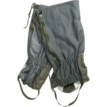 Cyklistické návleky Armáda Švýcarská Spinky/návleky švýcarské s řemínky se zipem ŠEDÉ použité