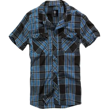Pánská košile Košile ROADSTAR krátký rukáv INDIGO Košile ROADSTAR krátký rukáv INDIGO vel. 4XL