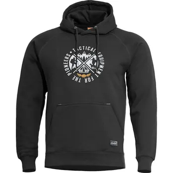 Pánská mikina Mikina PHAETON TACTICAL EQUIPMENT s kapucí ČERNÁ Mikina PHAETON TACTICAL EQUIPMENT s kapucí ČERNÁ vel. 3XL