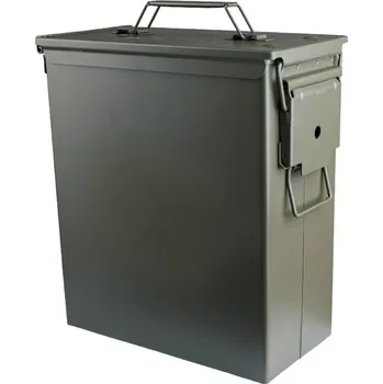 Bedna na munici velká AMMO US M9 CAL.50 bez potisku ZELENÁ