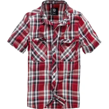 Pánská košile Košile ROADSTAR krátký rukáv ČERVENÁ Košile ROADSTAR krátký rukáv ČERVENÁ vel. 4XL