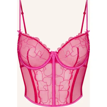 Podprsenka Skims Korzet Embroidered Tulle, punch